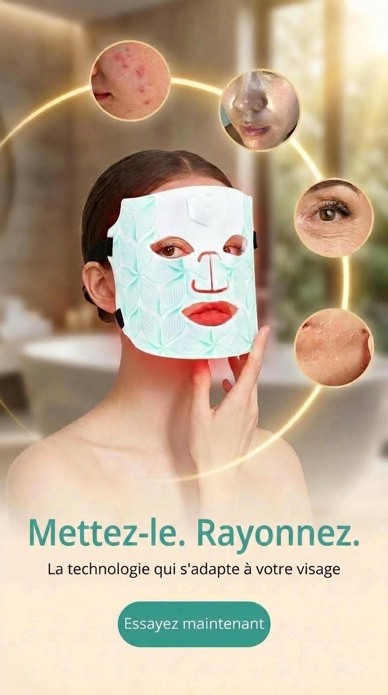 Masque LED 7 Couleurs