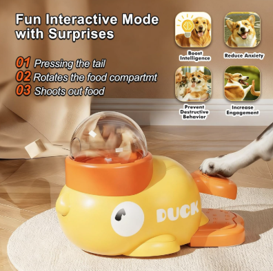 Interactive Duck Puzzle Feeder