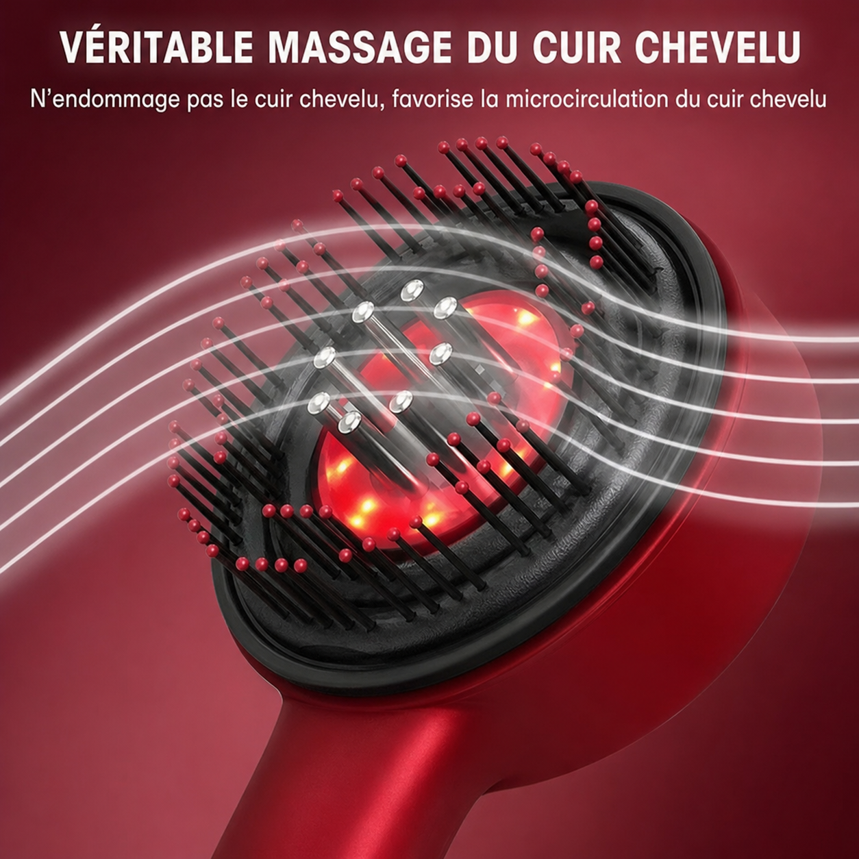 Brosse Magique Anti-Chute Cheveux